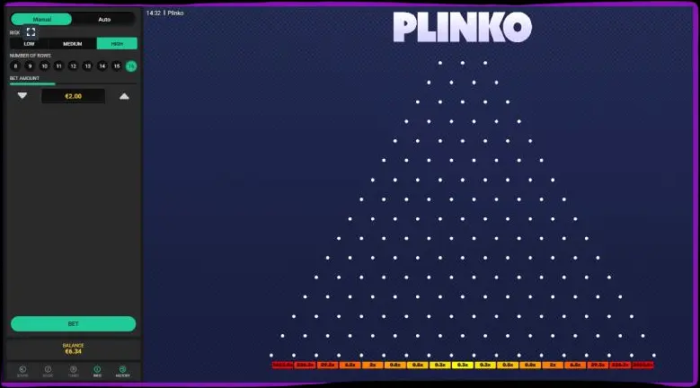 كيفية البدء في لعب Plinko: التعليمات كيفية البدء في لعب Plinko: التعليمات